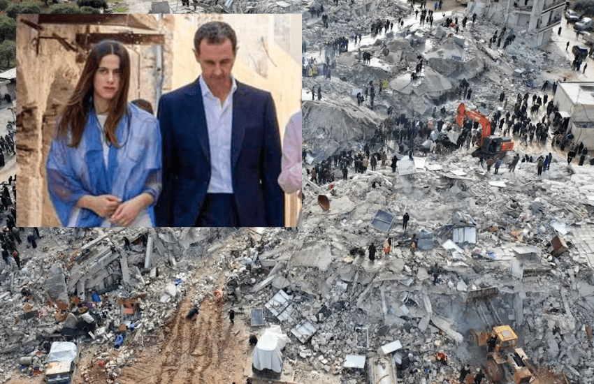 Terremoto, orrore in Siria. Assad bombarda le zone colpite e la figlia sui social: “Non fate donazioni”