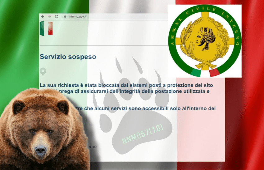 Attacco hacker alla “Russofobica Italia”