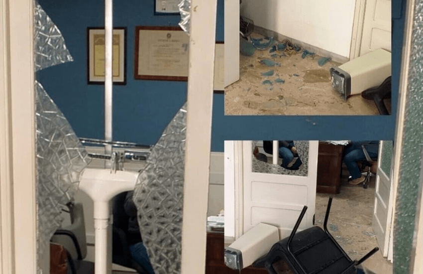 Palermo: il medico le rifiuta il certificato e coi figli devasta l’ambulatorio