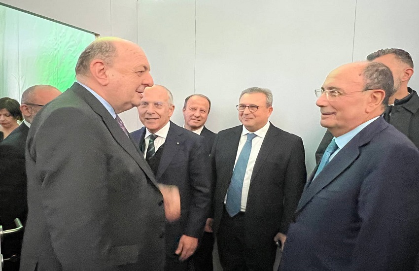 Inaugurazione cantiere Gigafactory Enel a Catania: le dichiarazioni di Schifani, Mattei e della Cgil