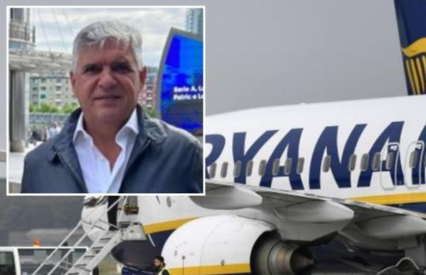 Ryanair bandisce a vita imprenditore italiano: “Vi racconto come stanno le cose”