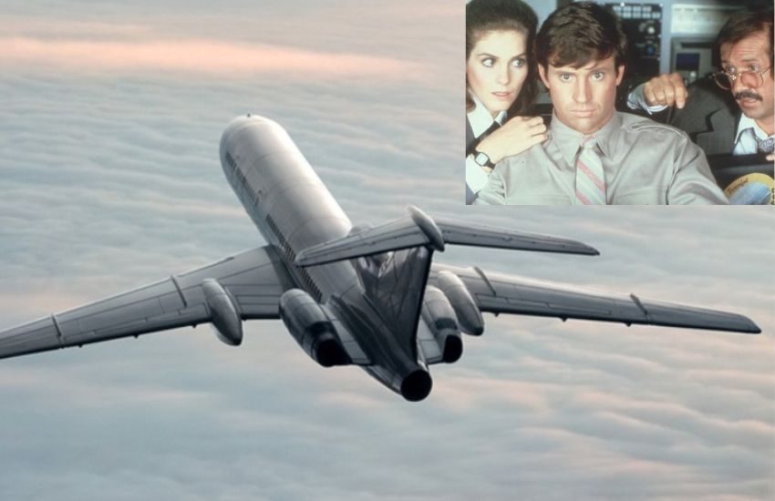 Scene da “L’aereo più pazzo del mondo”. Il pilota si sente male, caos in volo