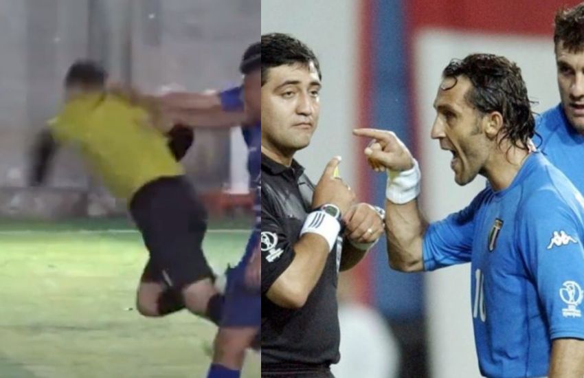 Byron Moreno arbitra ancora e fa altri guai: aggredito durante una partita [VIDEO]
