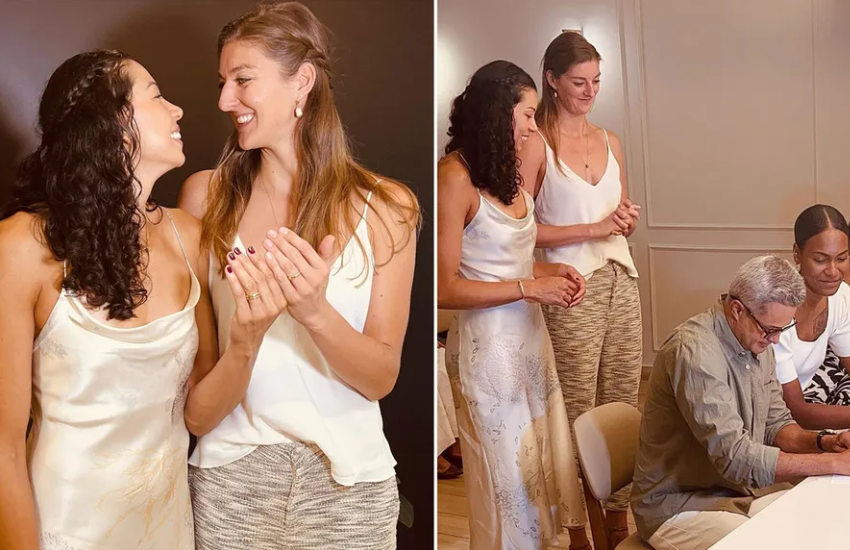 Volley: le giocatrici Anne Buijs e Ana Carolina si sono sposate