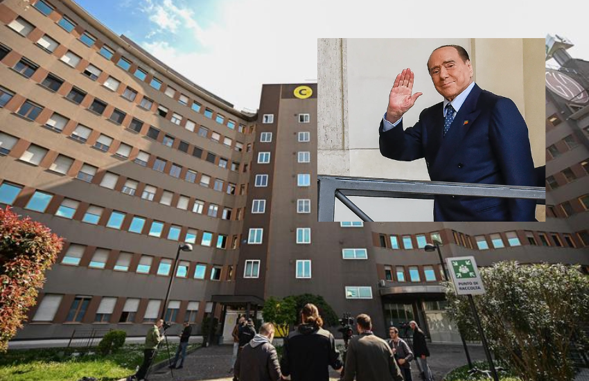 Berlusconi di nuovo ricoverato: “Forza Silvio”