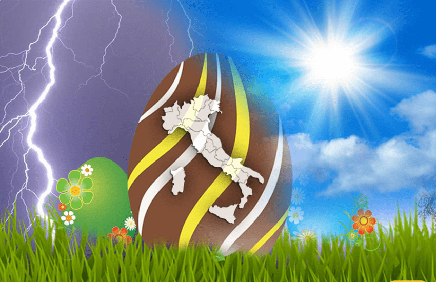 Pasqua e Pasquetta: sarà un meteo schizofrenico