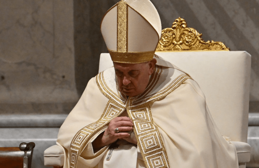 Papa Francesco non parteciperà alla Via Crucis