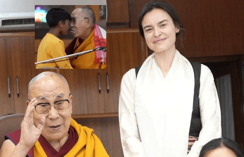 Kasia Smutniak: “Il Dalai Lama è un mio eroe”