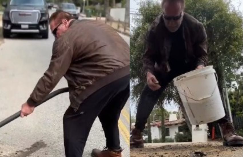 Incredibile, è proprio lui! Guardate cosa fa Arnold Schwarzenegger. Il video fa il giro del web