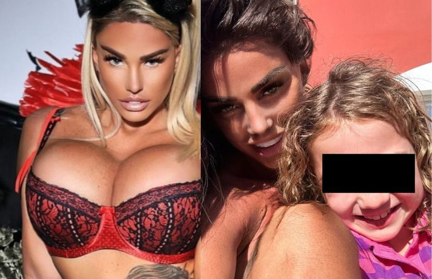 La bambina della modella supermaggiorata Katie Price: “Voglio fare OnlyFans come mamma”. La reazione inorridita del padre