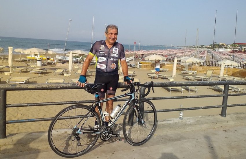L’impresa di Giuseppe Iacovelli: 1000 km in bici per sensibilizzare sul tema della donazione degli organi