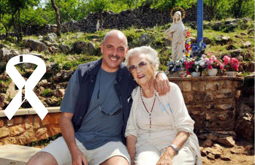 Grave lutto per Paolo Brosio, morta la mamma, aveva compiuto 102 anni