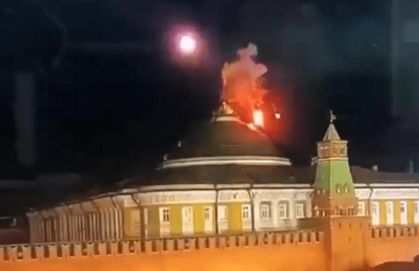 Mosca, Cremlino attaccato con due droni: Putin illeso