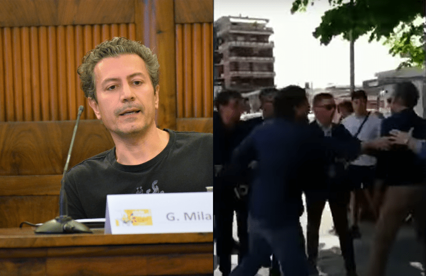 Giuseppe Conte, parla chi lo ha aggredito: “E’ stato uno schiaffo pedagogico” (VIDEO)