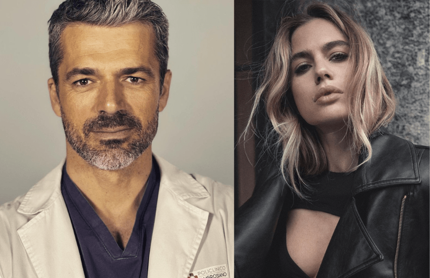 Luca Argentero “Doc” bollente con la moglie: “Dove le fa male signorina?”