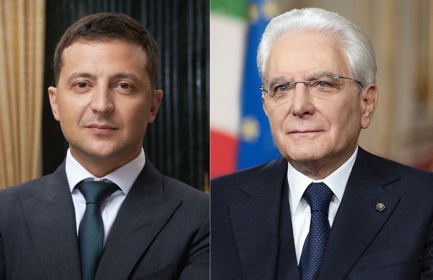 Ucraina, domani (13 maggio) incontro Mattarella-Zelensky