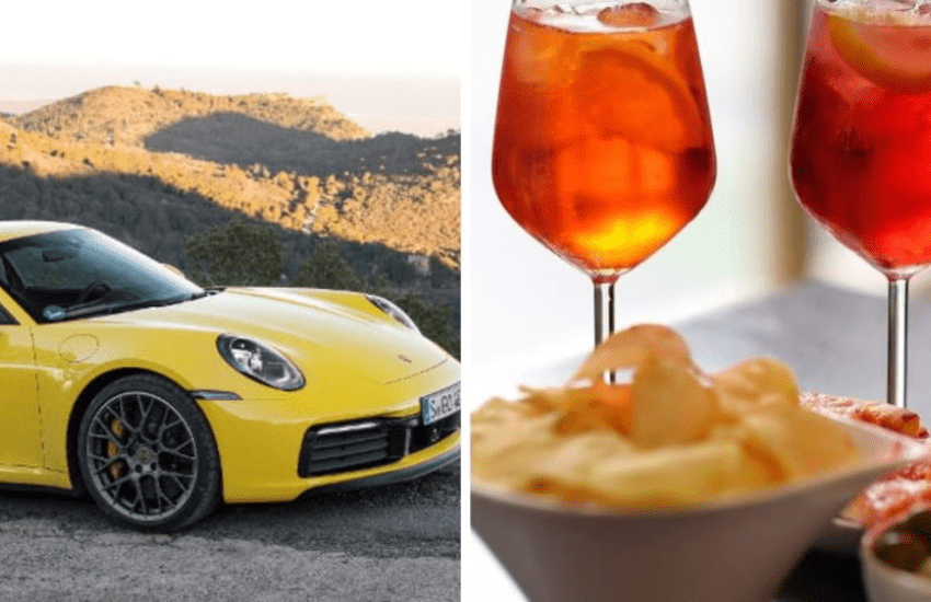 Brescia: ruba una Porsche ma poi si ferma al bar a fare aperitivo e viene arrestato