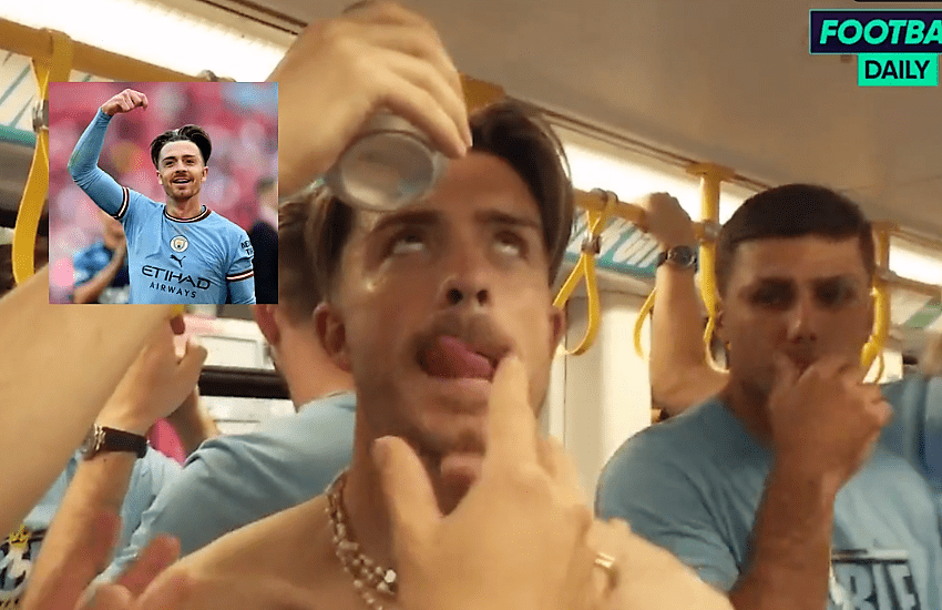 Manchester City, Grealish ubriaco quattro giorni di fila: i festeggiamenti lo costringono alla sedia a rotelle (VIDEO)