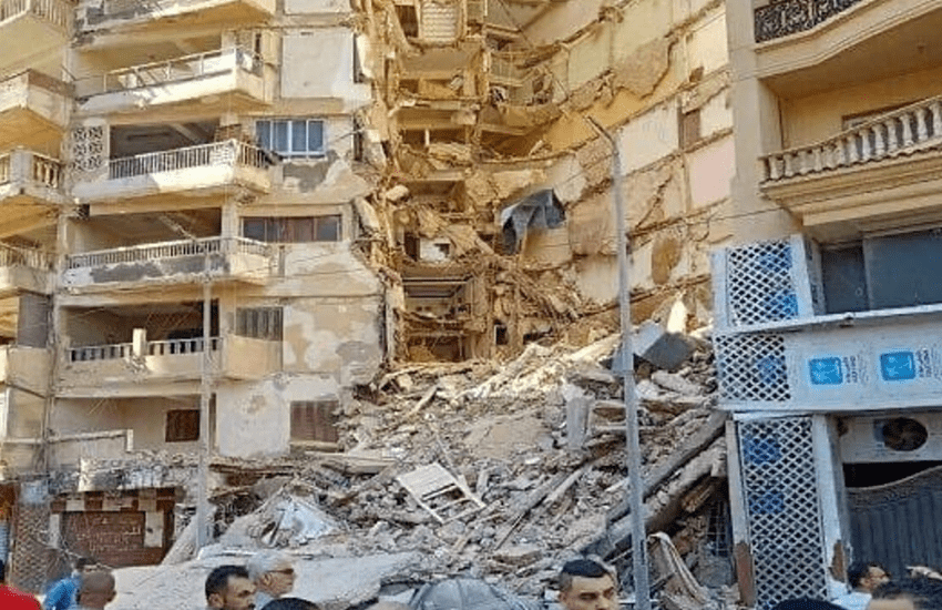 Palazzo di 13 piani crolla su un supermercato. Era abitato, si scava in cerca delle vittime (VIDEO)