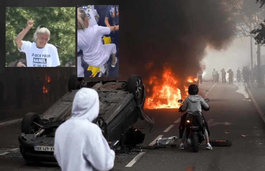 Parigi, la marcia bianca per Nahel non placa la rabbia e la mamma del 17enne ucciso divide l’opinione pubblica (VIDEO)