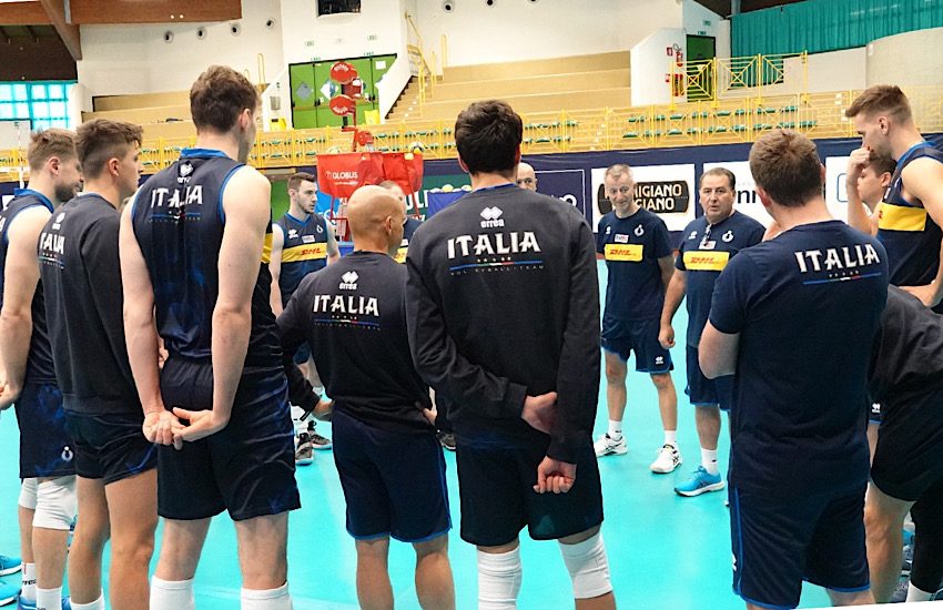 Volley: partite e dirette TV degli azzurri di De Giorgi in VNL