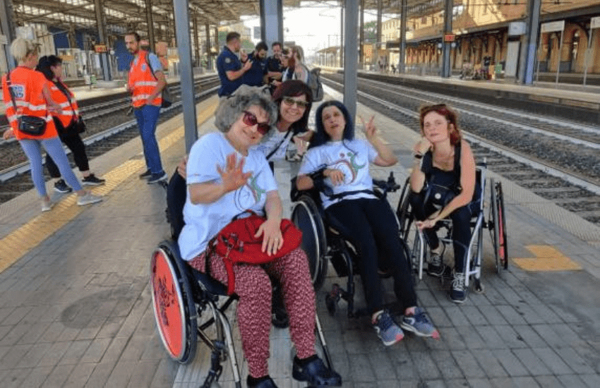 Parma: l’odissea di sei atlete paralimpiche per prendere il treno