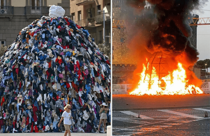 Napoli, distrutta la “Venere” di Pistoletto: “Questa società stracciona ha preso il sopravvento” (VIDEO)