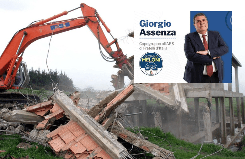 Condono per le case a mare in Sicilia: il capogruppo regionale mette in imbarazzo FdI