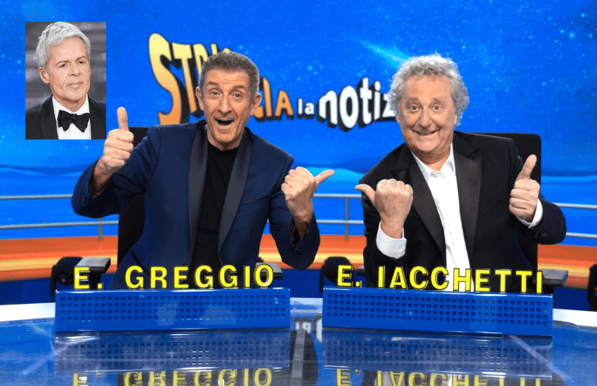 Striscia la notizia: prima vittoria contro Claudio Baglioni