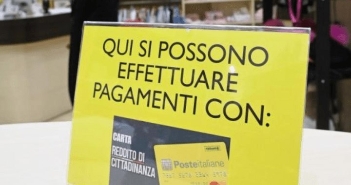 reddito di cittadinanza