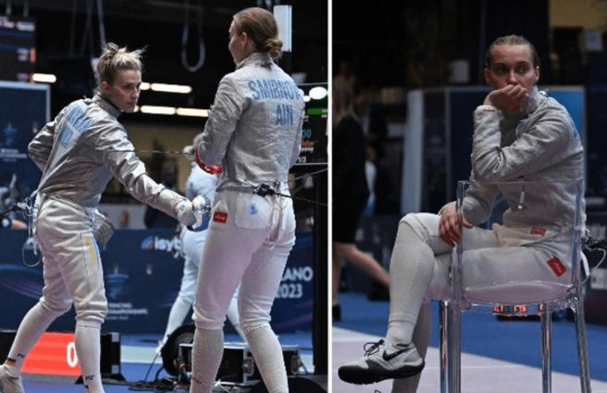 Mondiali di scherma: a Milano la sciabolatrice ucraina vince e la rivale russa la fa squalificare (VIDEO)
