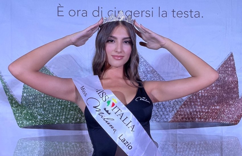 FOTO – Miss Miluna Lazio 2023: la pontina Alessia Gliottone trionfa nelle finali regionali del concorso Miss Italia a Bomarzo