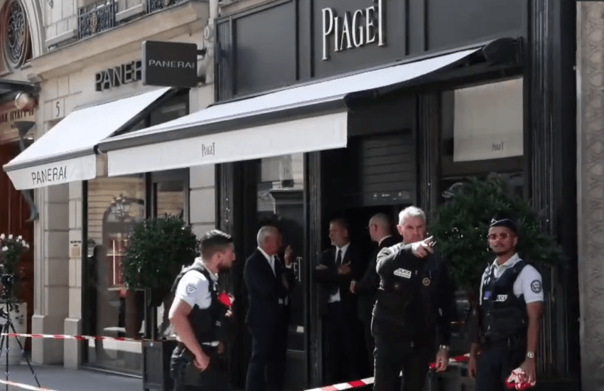 Rapina a mano armata: due uomini e una donna arraffano bottino da 15mln di euro (VIDEO)