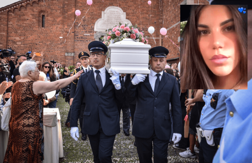 Sofia Castelli, il giorno dell’addio: “Da queste profonde ferite usciranno farfalle libere” (VIDEO)