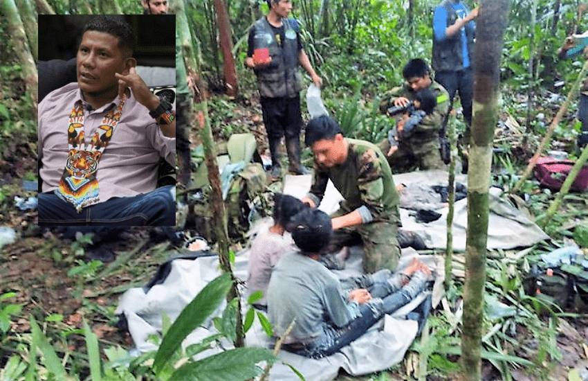 Colombia: arrestato il padre dei bambini sopravvissuti 40 giorni nella giungla