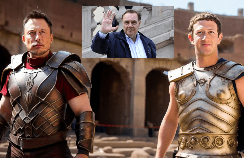 Zuckerberg: “Io pronto per la sfida, ma Elon Musk non è serio”. E Mastella intanto…