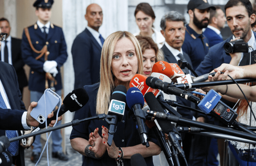 Giorgia Meloni: “La tassa sulle banche idea mia. La rifarei”