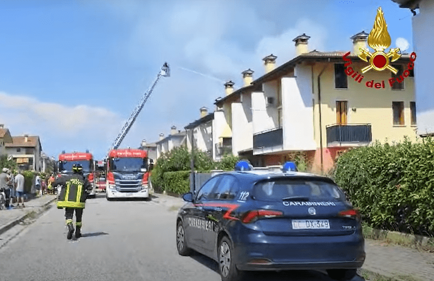 Bolzano Vicentino, il barbecue provoca incendio: 32enne in gravissime condizioni (VIDEO)