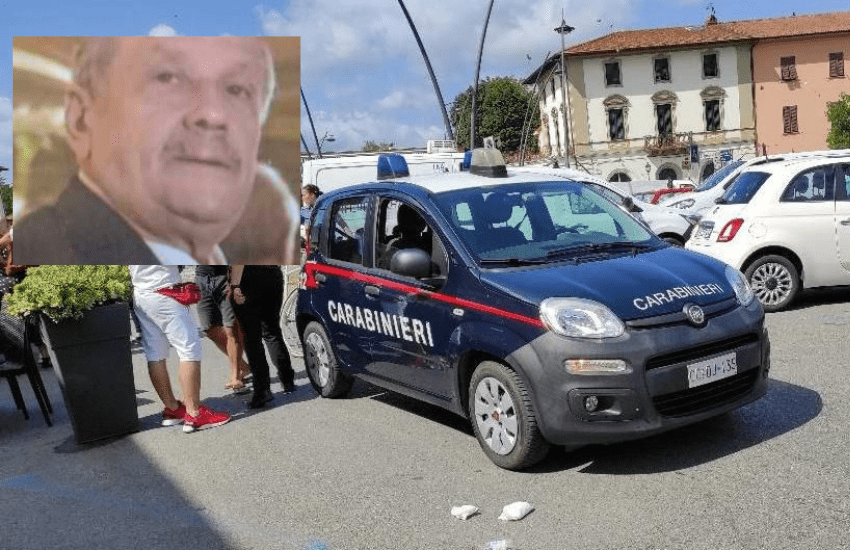 Altopascio, è morto l’anziano colpito con un pugno: l’aggressore ricercato per omicidio volontario