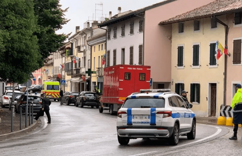 Cordovado: sottotenente asserragliato in casa armato di pistola