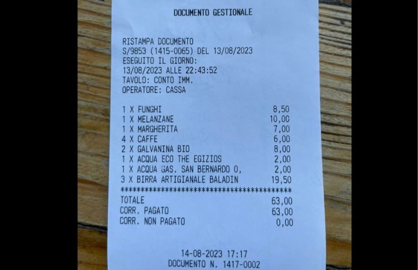 “Febbre da scontrino”, ma arriva il riscatto dei ristoratori: “Hanno ordinato 3 pizze in 8, ora come la mettiamo?”