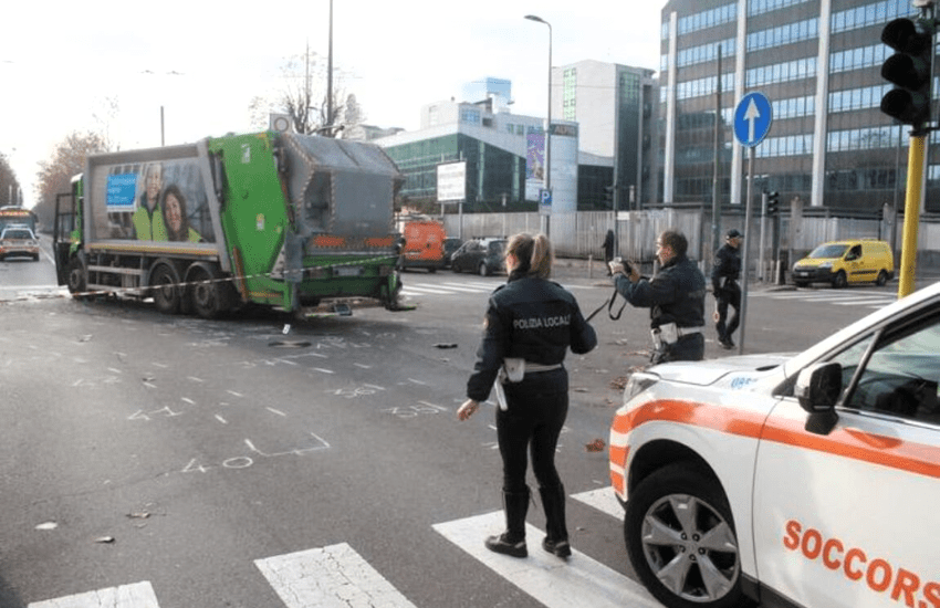 Milano: donna uccisa da un compattatore dell’Amsa (VIDEO)