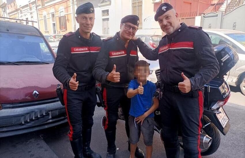 Catania, paura per un bimbo di 9 anni: esce da casa e si smarrisce per diverse ore