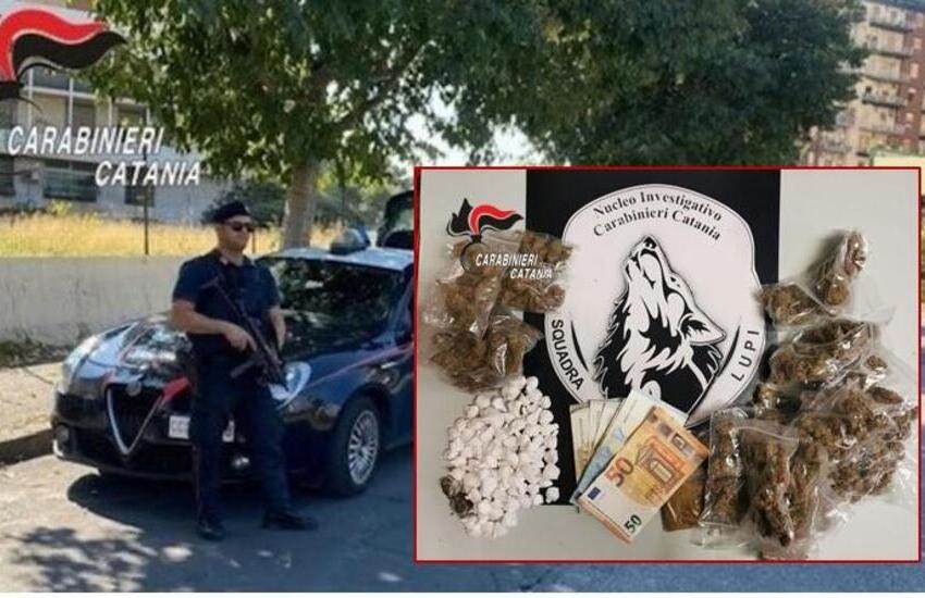 Catania, consegnava droga a domicilio con il motorino: pusher 28enne arrestato