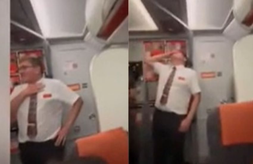 Sesso ad alta quota sul volo EasyJet: una prestazione da applausi [VIDEO]