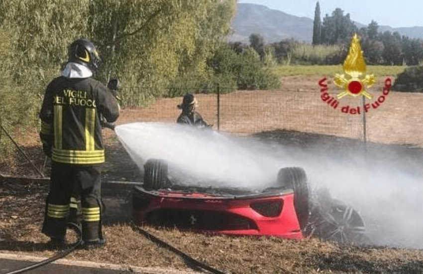 Sardegna, morti nel rogo della Ferrari: c’è un indagato per il tragico incidente