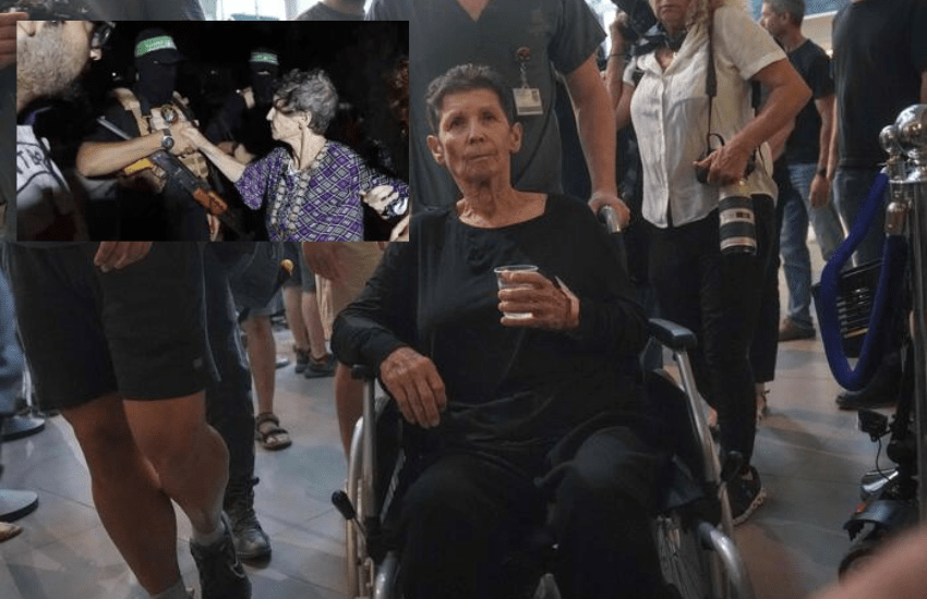 Parla una delle due anziane liberate da Hamas: “Ho attraversato l’inferno” (VIDEO)