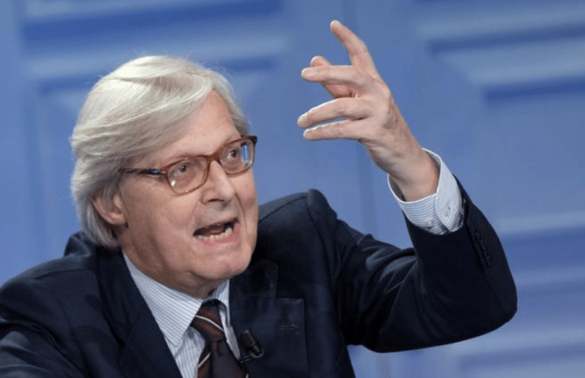 Sgarbi indagato dalla Procura di Roma