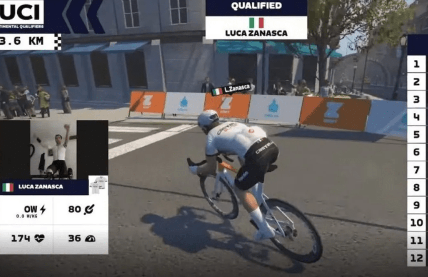 Ciclista trovato positivo al doping dopo una gara virtuale: primo caso al mondo