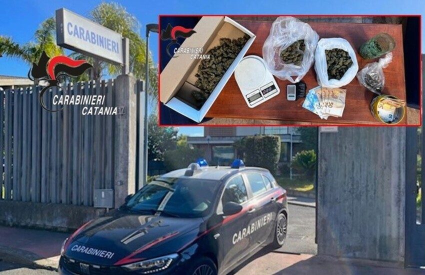 Tremestieri Etneo: arrestato pusher che lanciava la droga dal terrazzo ai clienti